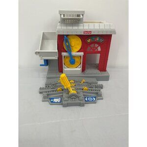 Fisher Price GeoTrax Workin Town Railway playset factory